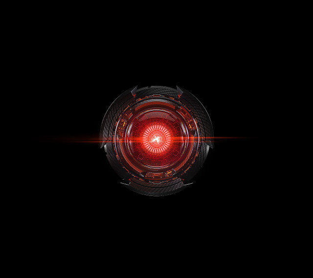 Red light dark sky black free wallpaper for tablet - medium preview image