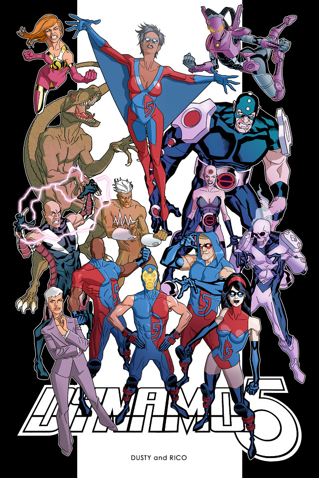 Cartoon characters group white background #12 free wallpaper for mobile - medium preview image