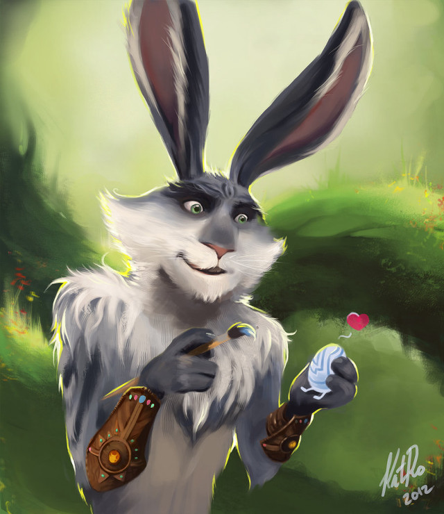 Rabbit bag flower blue object free wallpaper for tablet - medium preview image