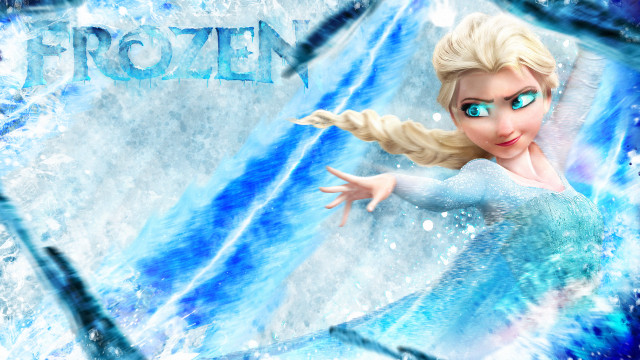 Frozen princess ice water elfsa free wallpaper for desktop - medium preview image