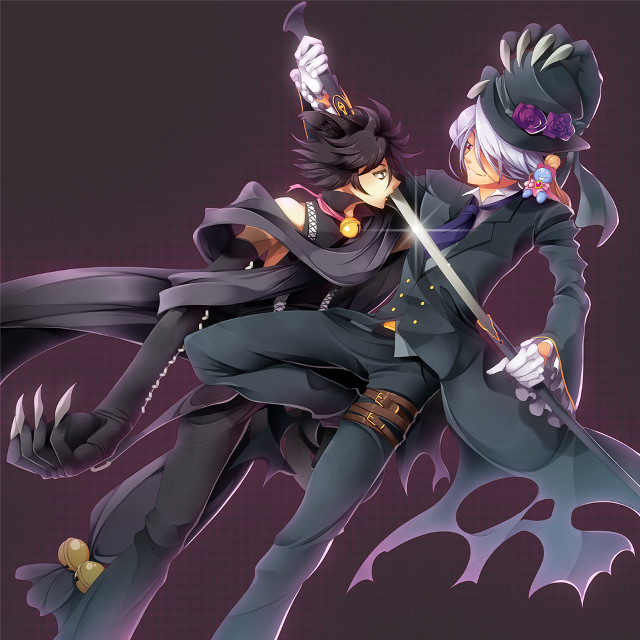 Anime fight dark room purple free wallpaper for tablet - medium preview image