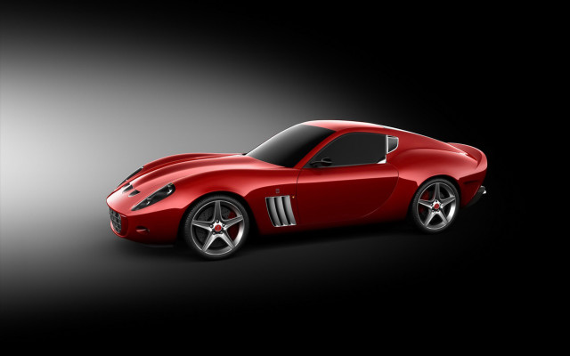 Red sports car black background #13 free wallpaper for desktop - medium preview image