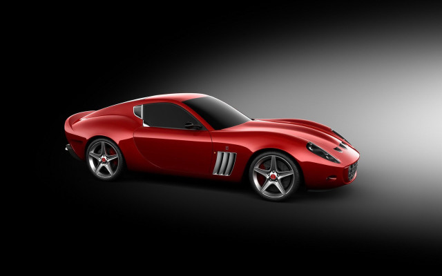Red sports car black background #17 free wallpaper for desktop - medium preview image