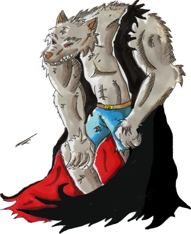 Man wolf cape head cape free wallpaper for mobile - medium preview image