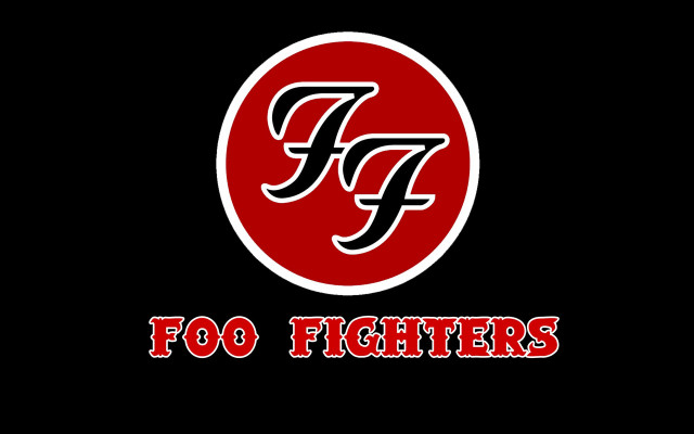 Red black logo foo fighters free wallpaper for desktop - medium preview image