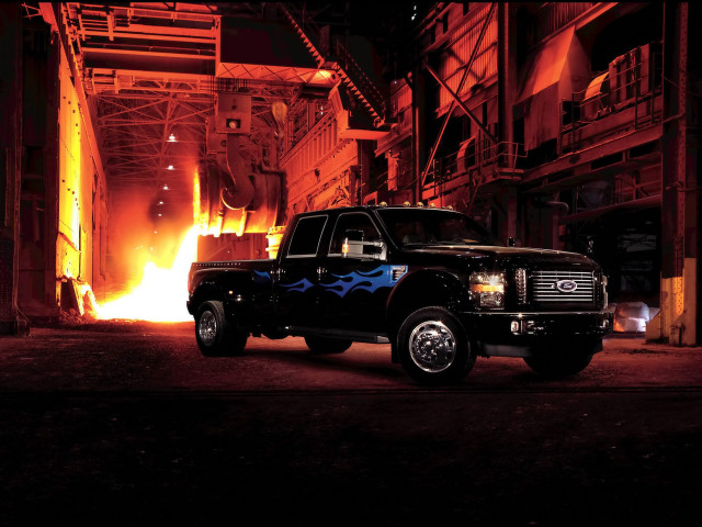 Black truck fire building flames free wallpaper for desktop - medium preview image