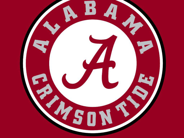 Red white circle letter a free wallpaper for desktop - medium preview image