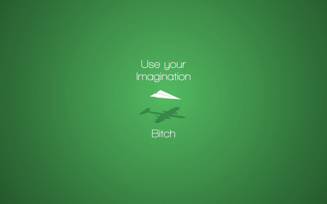 Green plane imagination birch surrealism free wallpaper for desktop - medium preview image