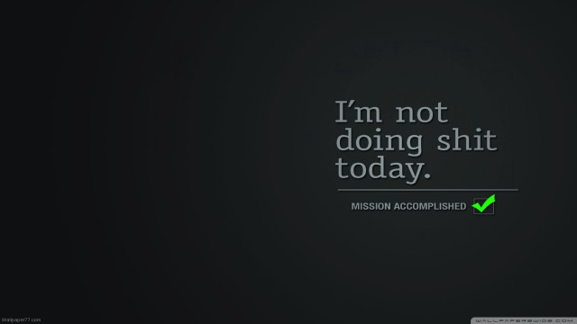 Black wall green checkmark quote free wallpaper for desktop - medium preview image