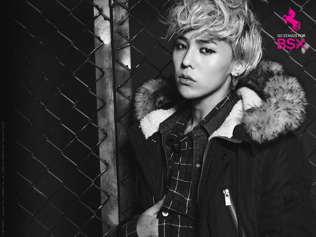 Woman jacket standing fence chain free wallpaper for desktop - medium preview image