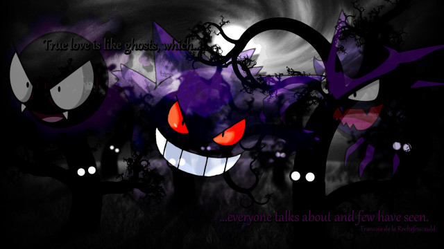 Creepy gothic pokemon red eyes free wallpaper for desktop - medium preview image