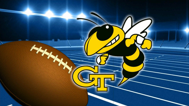 Football hornet field lights foreground free wallpaper for desktop - medium preview image