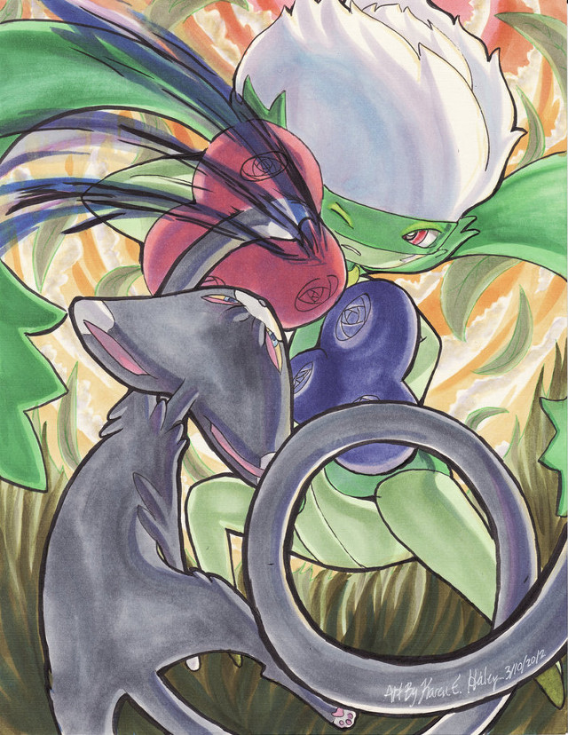 Cat bird flower background flower free wallpaper for mobile - medium preview image