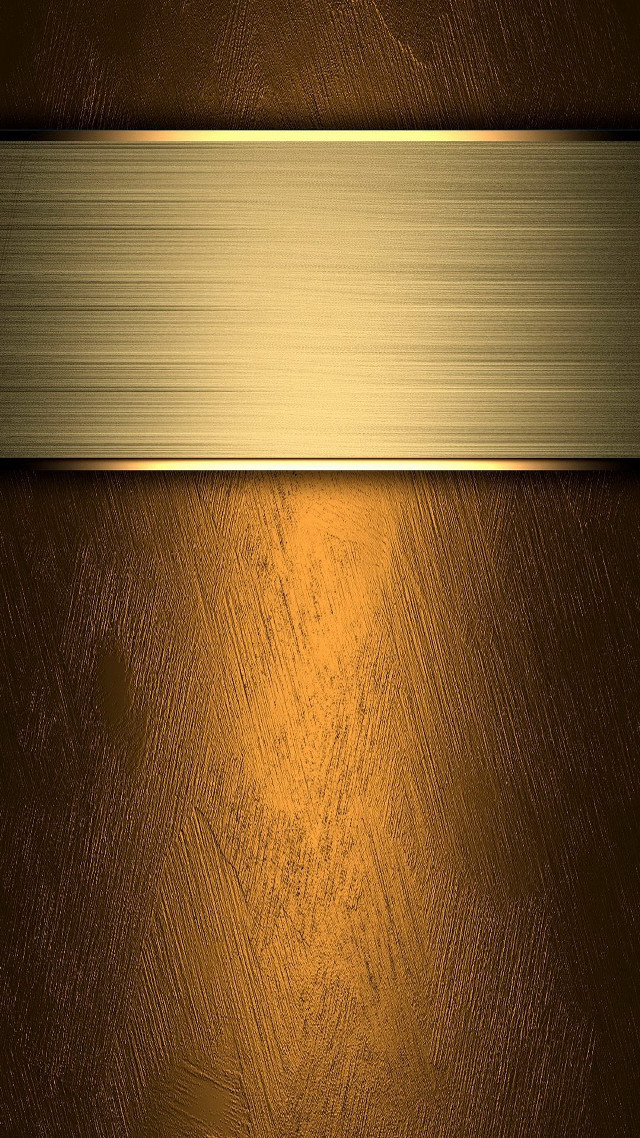 Gold metal plate gold stripe free wallpaper for mobile - medium preview image