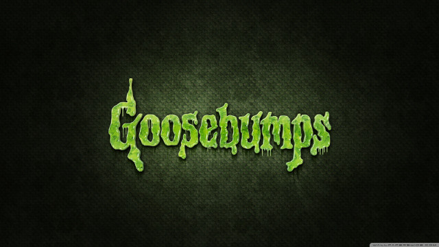Goosepumps green background black background free wallpaper for desktop - medium preview image