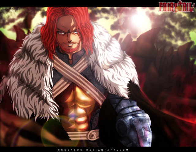 Man red hair sword hand free wallpaper for desktop - medium preview image