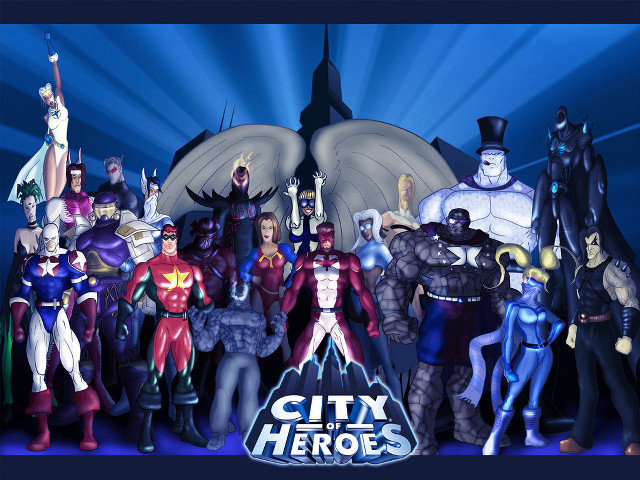 Cartoon characters city of heroes free wallpaper for desktop - medium preview image