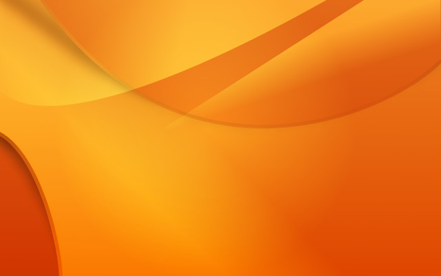 Orange background curved design white free wallpaper for desktop - medium preview image