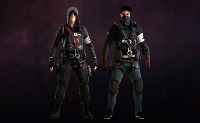 Two men full body gear free wallpaper for desktop - medium preview image