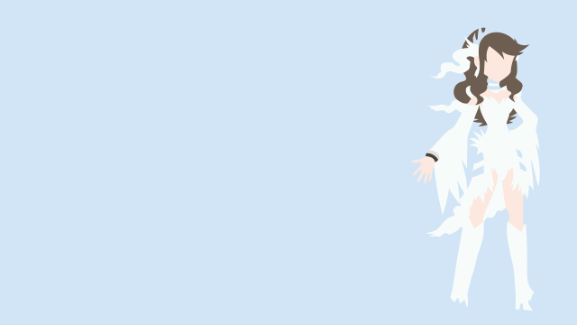 Woman white dress black hair #7 free wallpaper for desktop - medium preview image