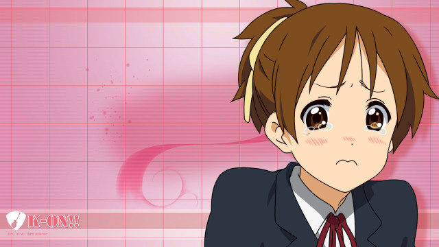 Pink suit crying anime kyoto free wallpaper for desktop - medium preview image