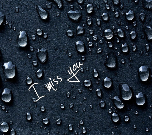 Rain drops black surface miss free wallpaper for tablet - medium preview image
