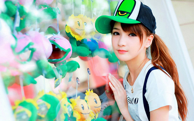 Girl hat tshirt cartoon characters #3 free wallpaper for desktop - medium preview image