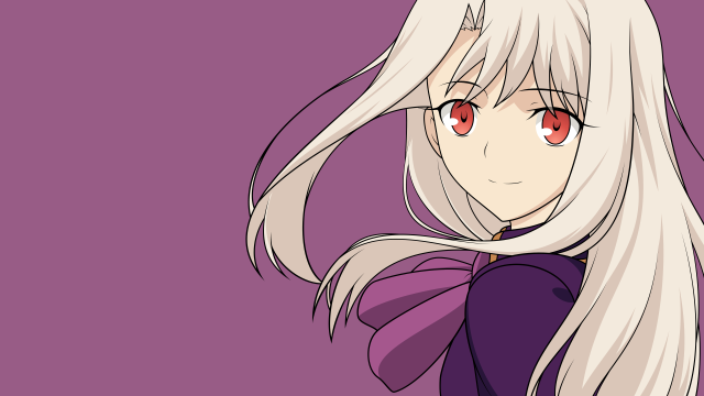 Anime character long white hair #12 free wallpaper for desktop - medium preview image