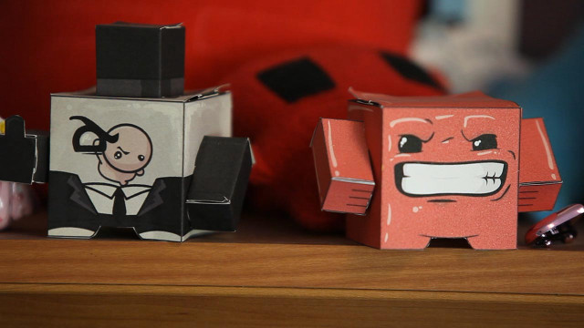 Paper toys table cellphone next free wallpaper for desktop - medium preview image