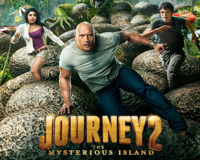 Man standing pile rocks woman free wallpaper for desktop - medium preview image