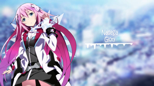 Anime girl pink hair black #3 free wallpaper for desktop - medium preview image