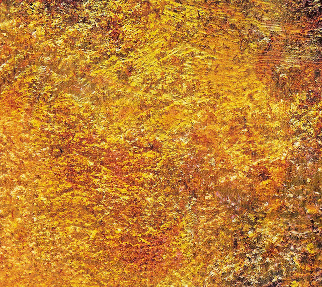 Yellow brown leaves painting black free wallpaper for tablet - medium preview image