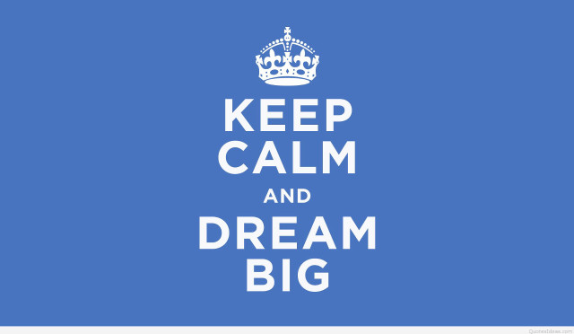 Blue white poster crown words free wallpaper for desktop - medium preview image