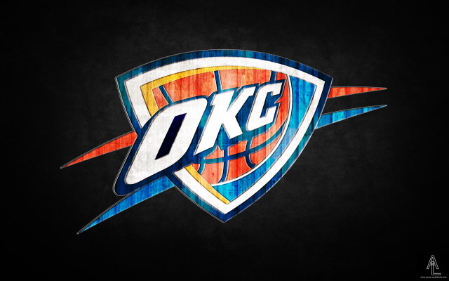 Basketball logo black background blue free wallpaper for desktop - medium preview image