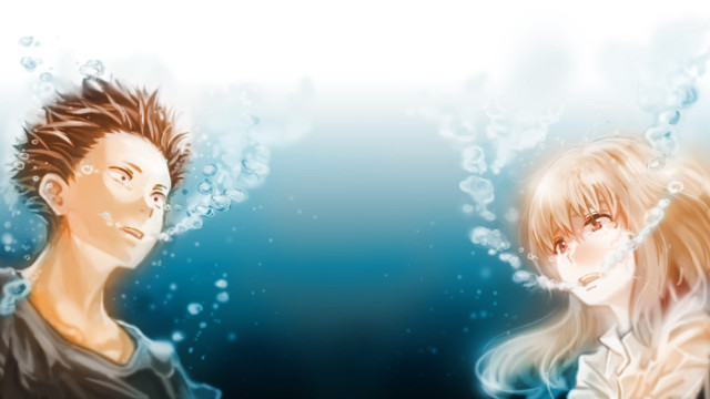Couple water bubbles together heads free wallpaper for desktop - medium preview image