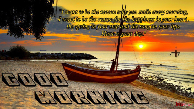 Boat beach sunset cloudy sky free wallpaper for desktop - medium preview image