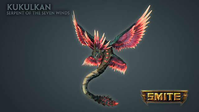 Stylized bird with wings and free wallpaper for desktop - medium preview image