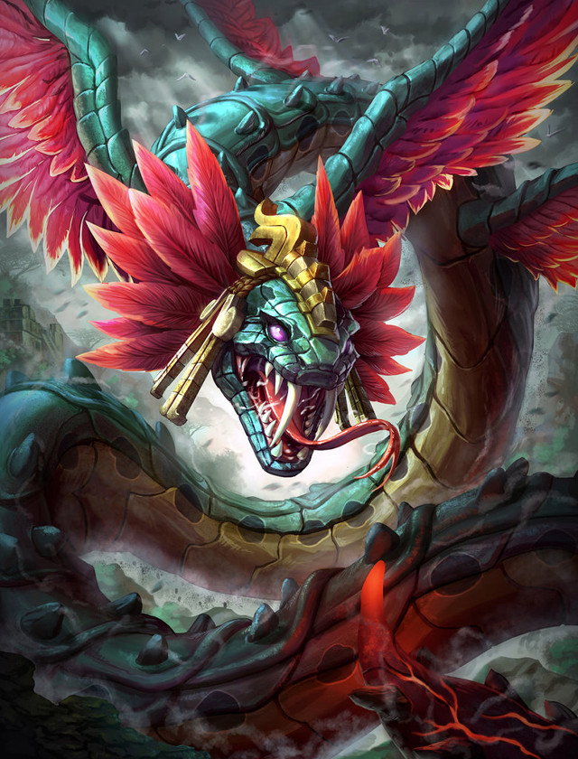 Dragon large head wings on free wallpaper for mobile - medium preview image