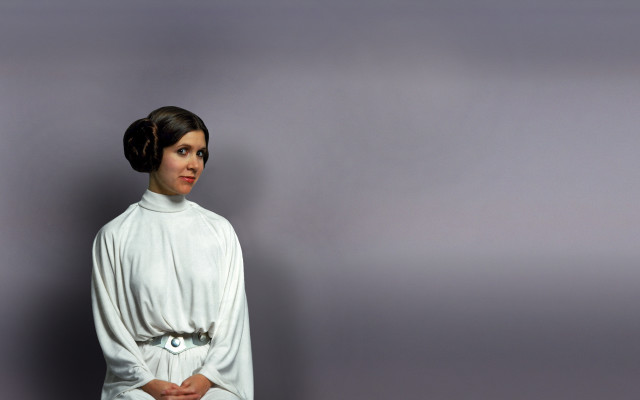 Woman white dress posing hands #7 free wallpaper for desktop - medium preview image