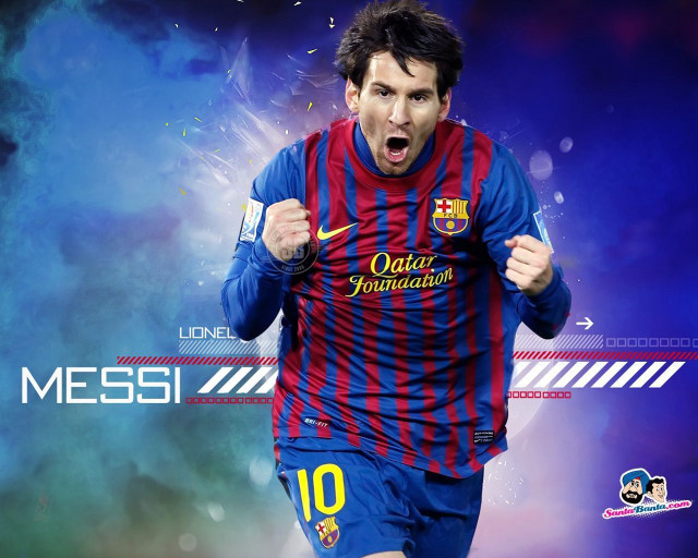 Man running blue shirt soccer free wallpaper for desktop - medium preview image