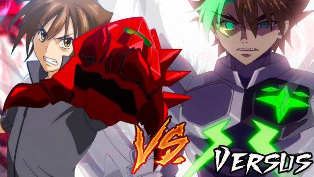 Anime characters green eyes red free wallpaper for desktop - medium preview image