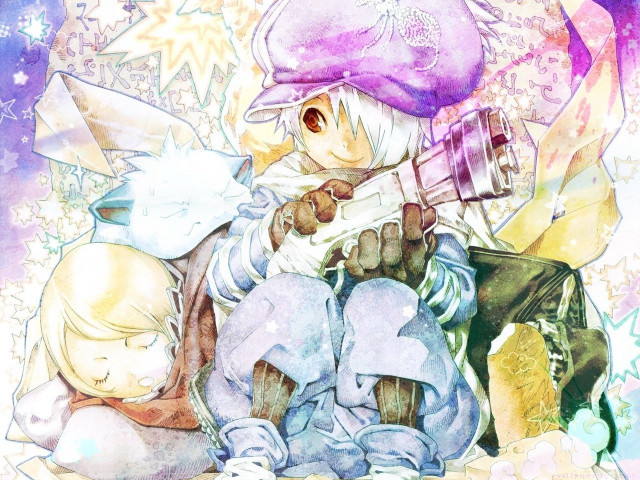 Couple sitting bed stars background free wallpaper for desktop - medium preview image