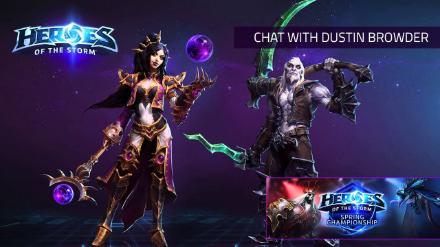 Hero of the storm character free wallpaper for desktop - medium preview image