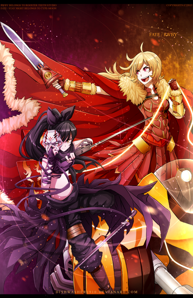 Anime characters swords demon background #4 free wallpaper for mobile - medium preview image