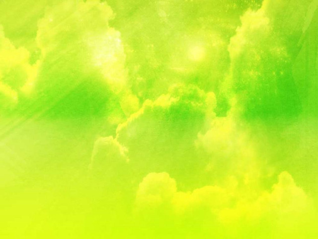Yellow green sky clouds plane #3 free wallpaper for desktop - medium preview image
