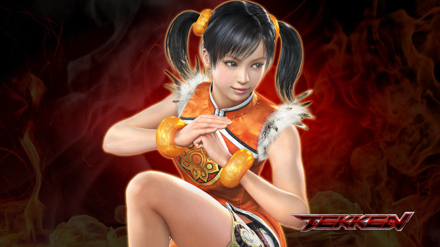 Girl costume cat tail red free wallpaper for desktop - medium preview image