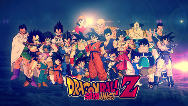 Dragon ball z characters dark free wallpaper for desktop - medium preview image