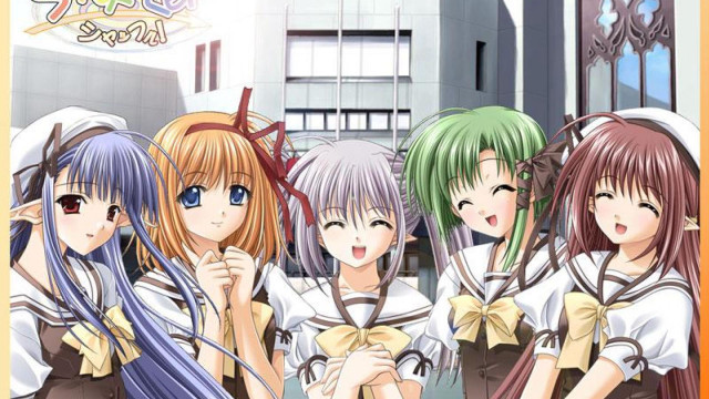 Girls group standing building clock free wallpaper for desktop - medium preview image