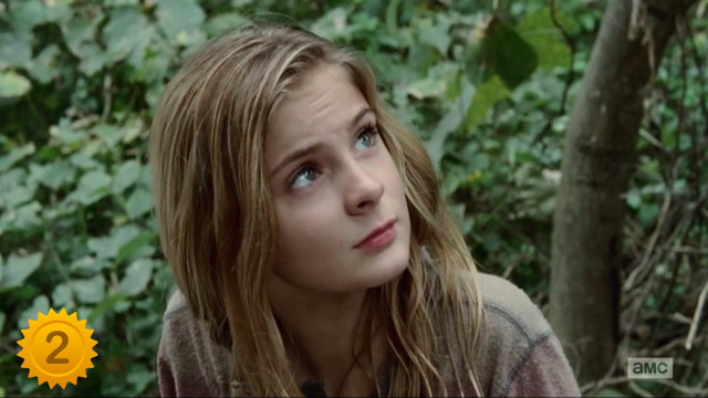 Young girl sky sun forest free wallpaper for desktop - medium preview image