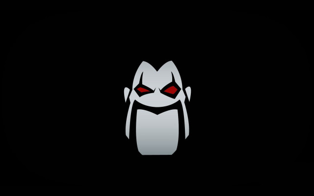 Dark background evil face red free wallpaper for desktop - medium preview image